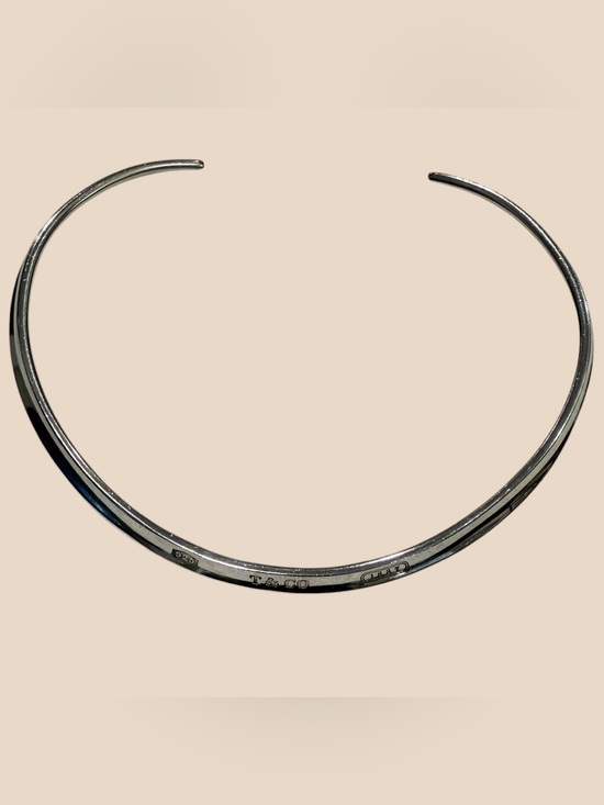 Tiffany & Co. Jewelry - Tiffany & Co. 1837 Sterling Silver Collar Choker Necklace Vintage 1997